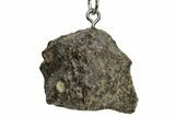 Stony Chondrite Meteorite ( g) Keychain #238147-1